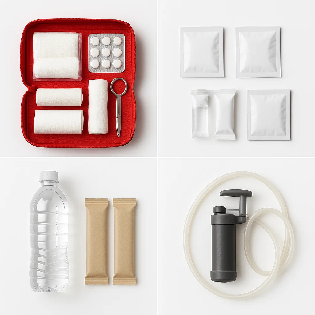 First aid kit for trekking