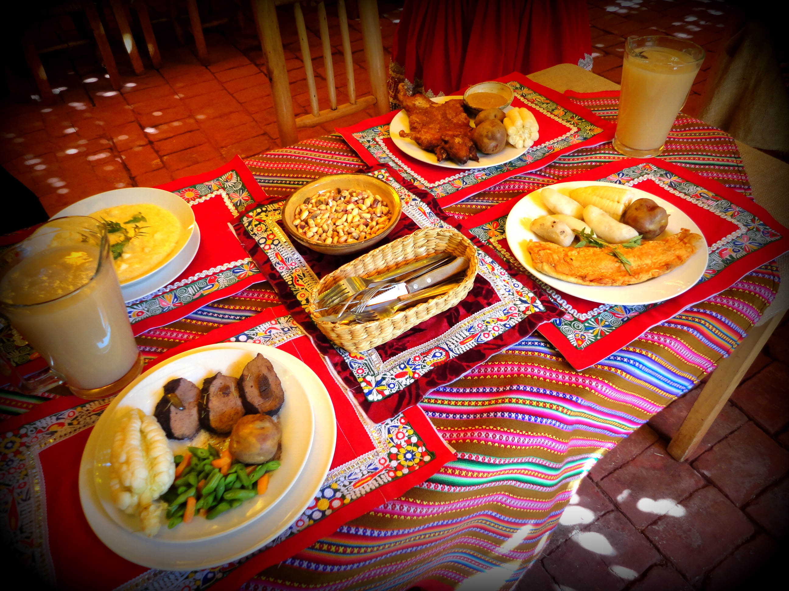 Traditional Peruvian gastronomy