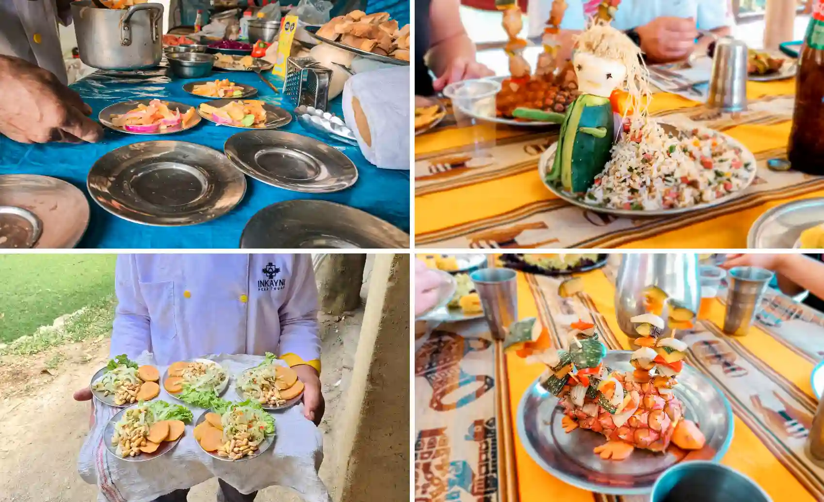 Fresh Peruvian ceviche