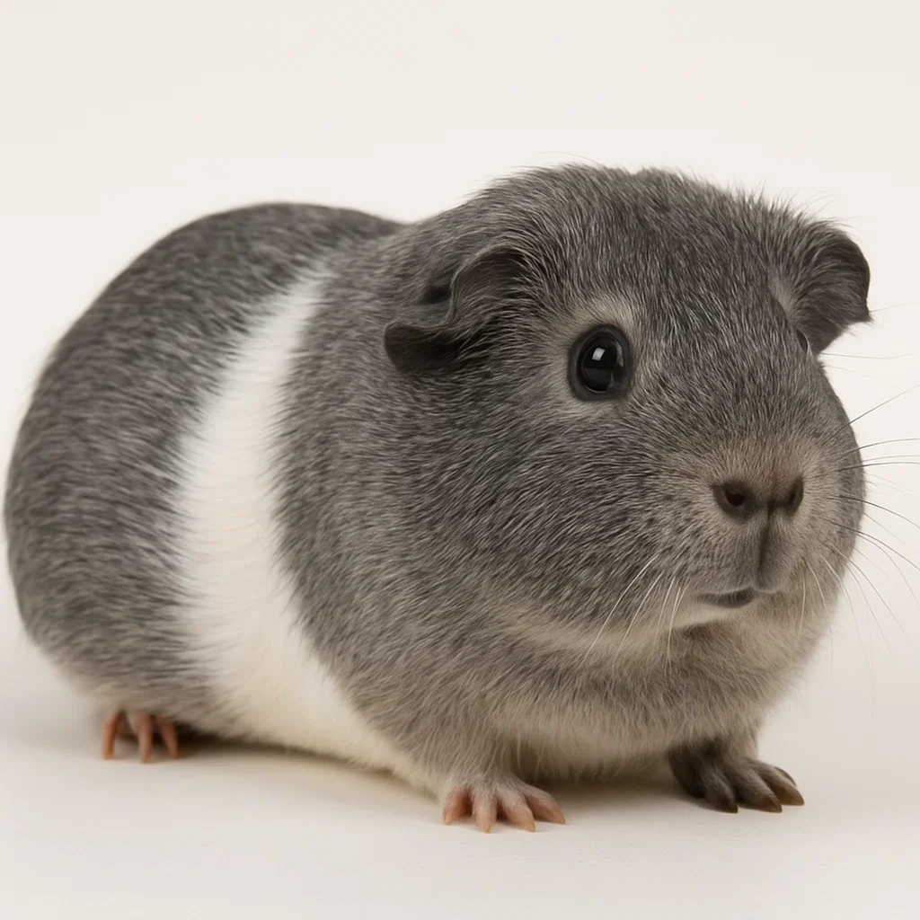 Smoky gray guinea pig