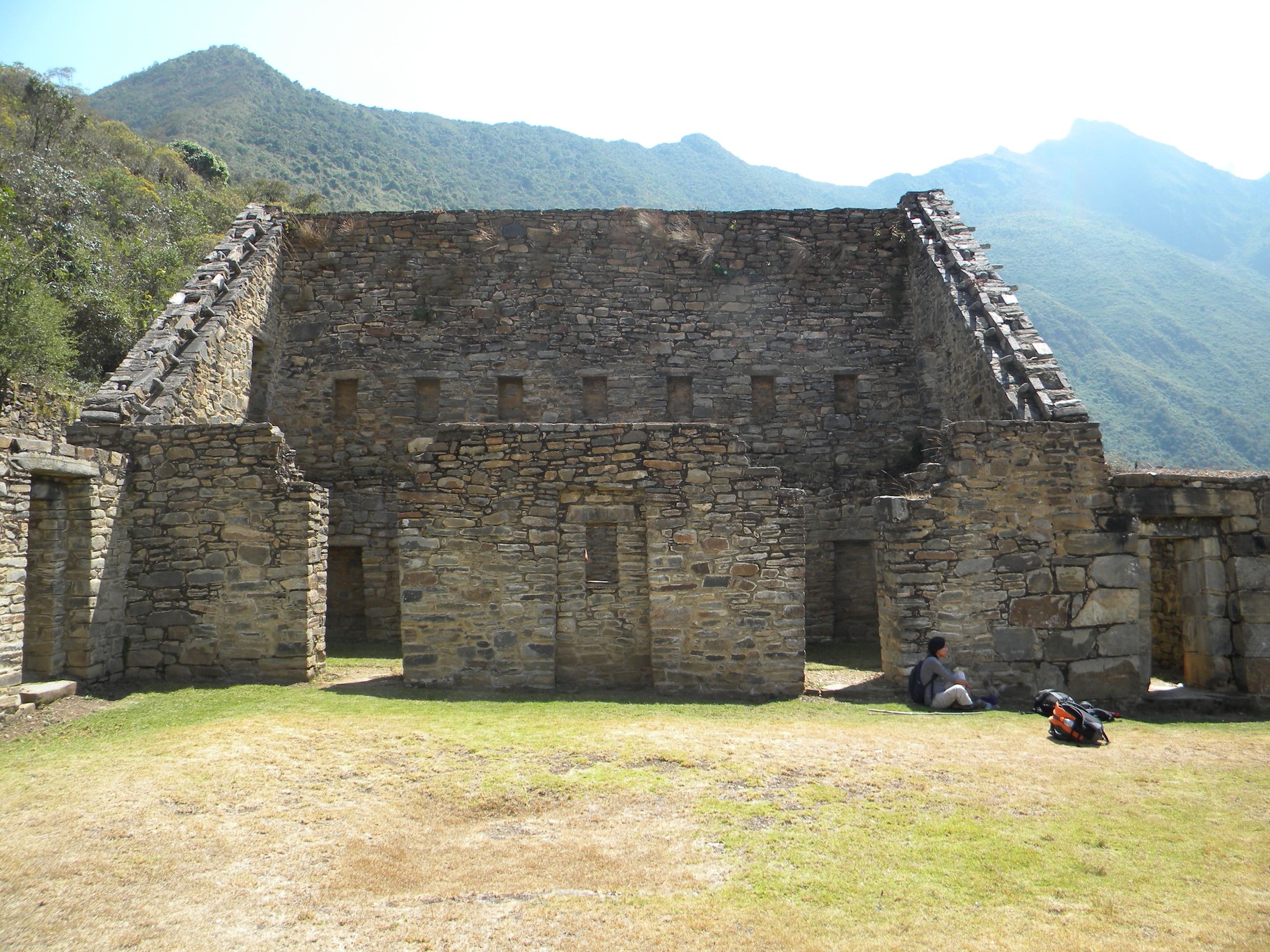 Main ceremonial plaza of Choquequirao