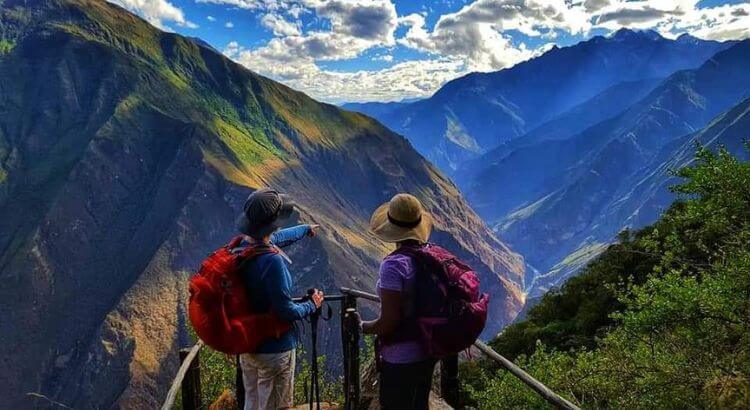 Apurímac River winding through the canyon