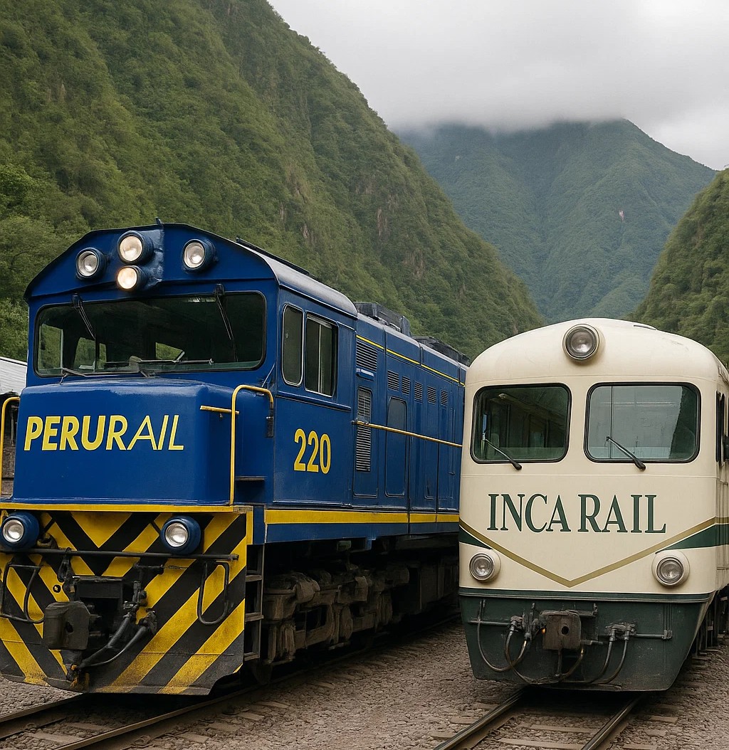 Tren panorámico atravesando los Andes hacia Machu Picchu