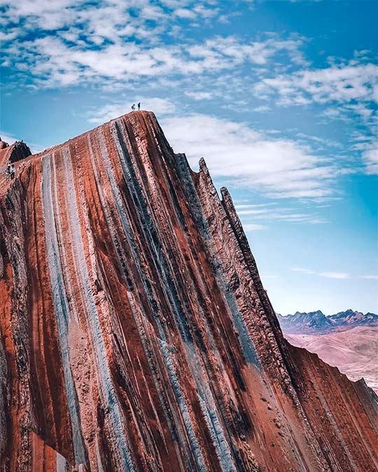 Detail of Pallay Punchu colors