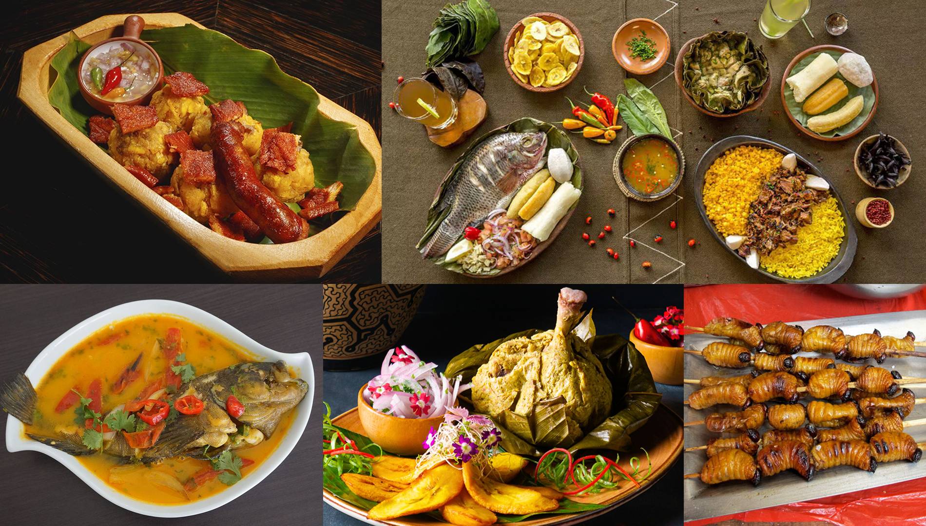 Typical dishes from the Peruvian Amazon